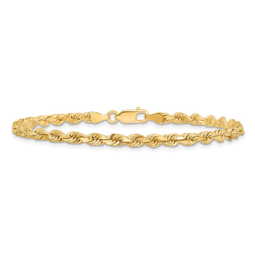 10k 3.75mm Diamond-cut Rope Chain (10K027-9)