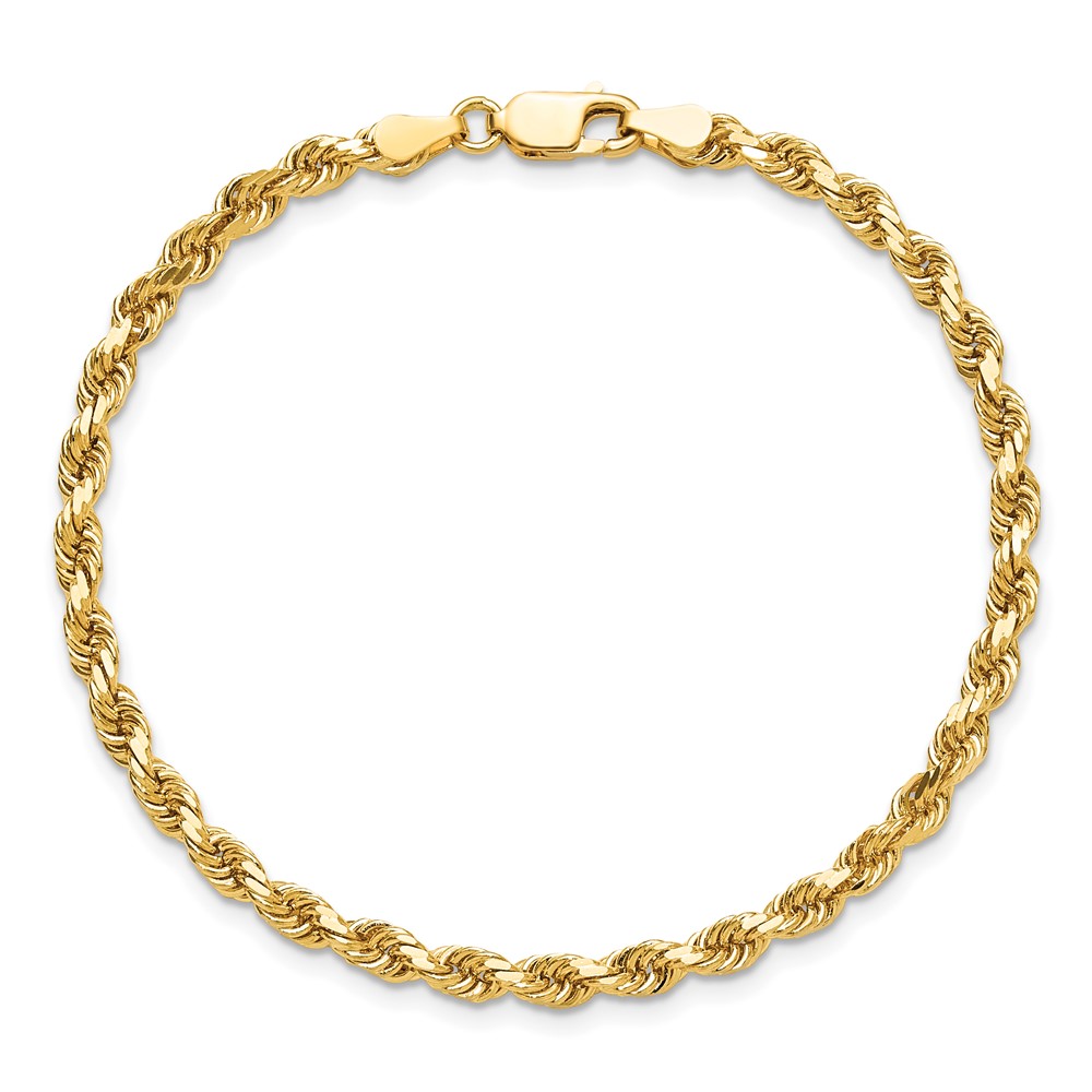 10k 3.75mm Diamond-cut Rope Chain (10K027-9)