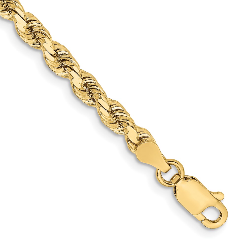 10k 3.75mm Diamond-cut Rope Chain (10K027-9)