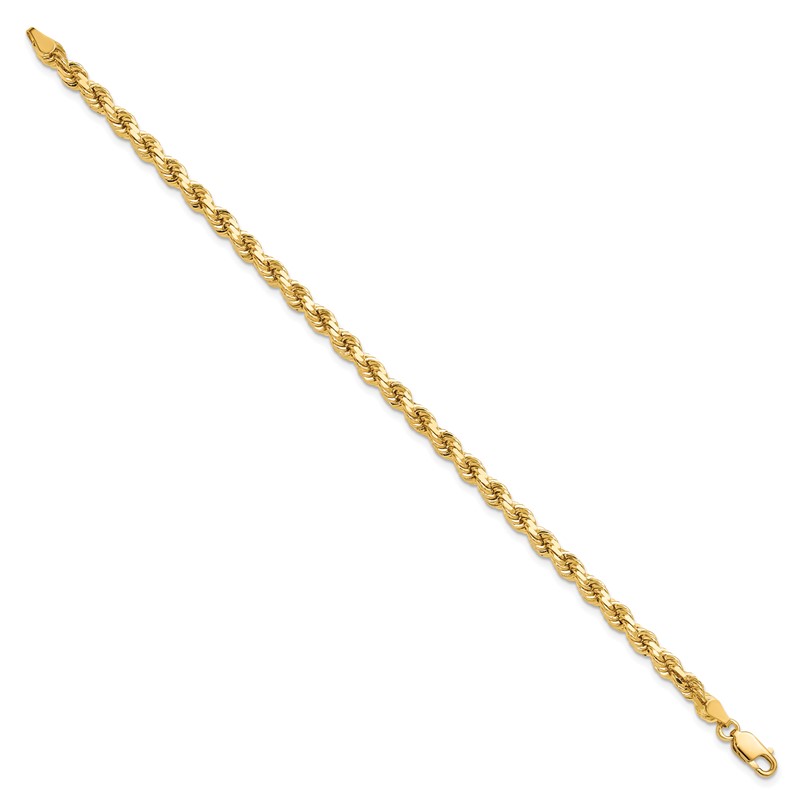 10k 4.25mm Diamond-cut Rope Chain