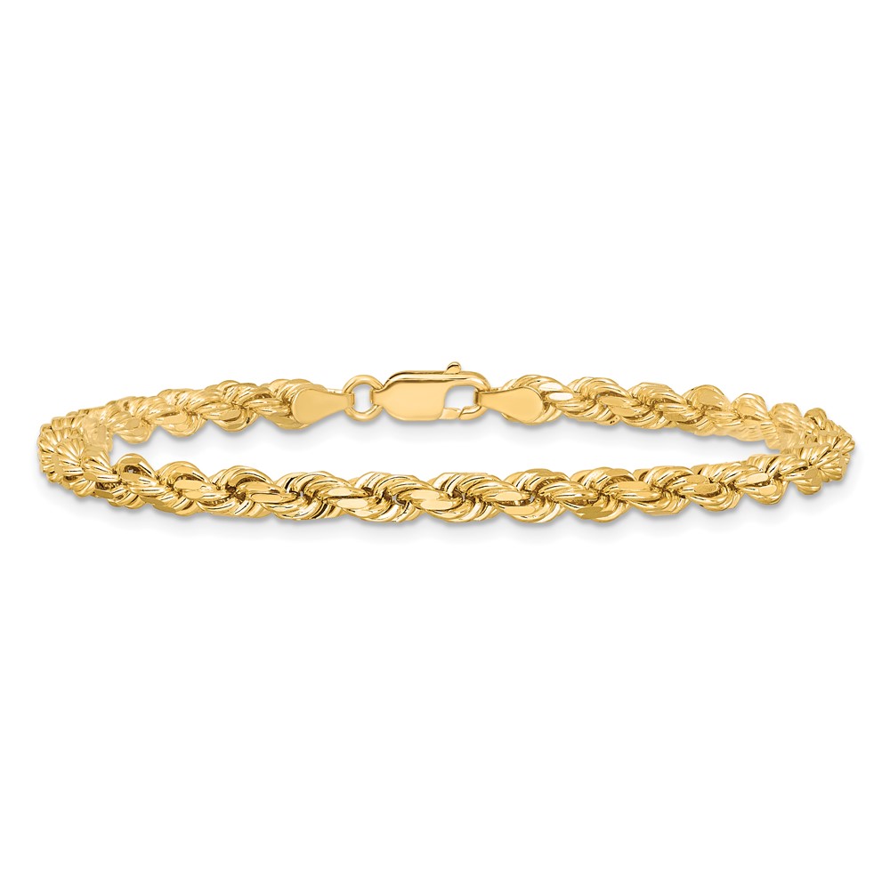 10k 4.25mm Diamond-cut Rope Chain (10K033-8)