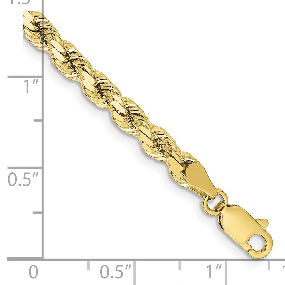 10k 4.25mm Diamond-cut Rope Chain (10K033-8)