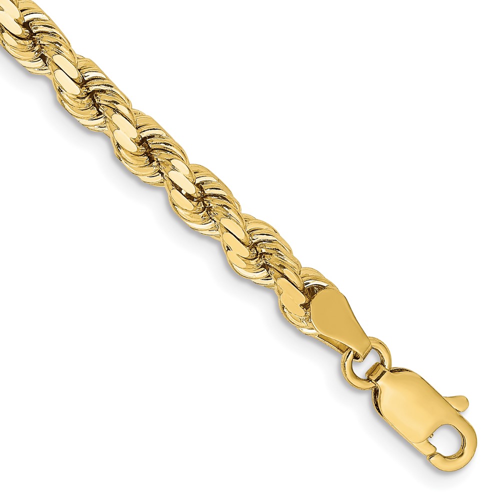 10k 4.25mm Diamond-cut Rope Chain (10K033-7)