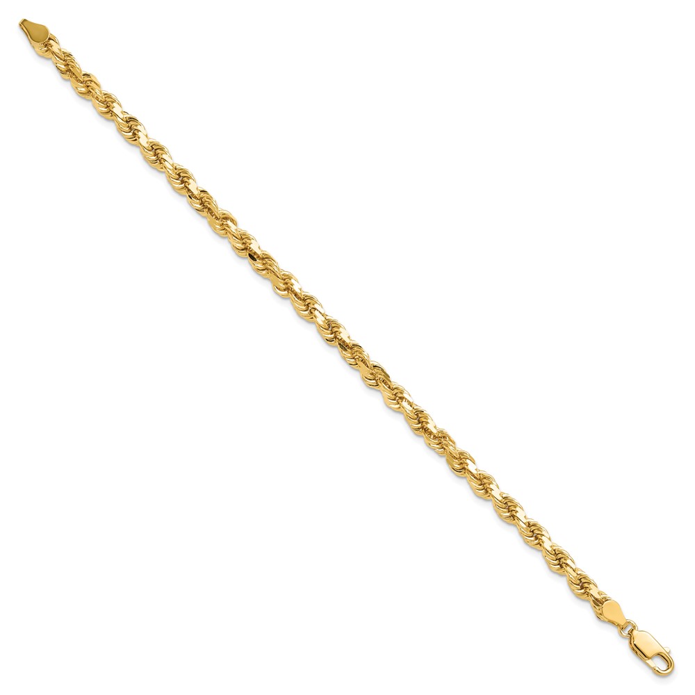 10k 4.5mm Diamond-Cut Rope Chain (10K035-9)