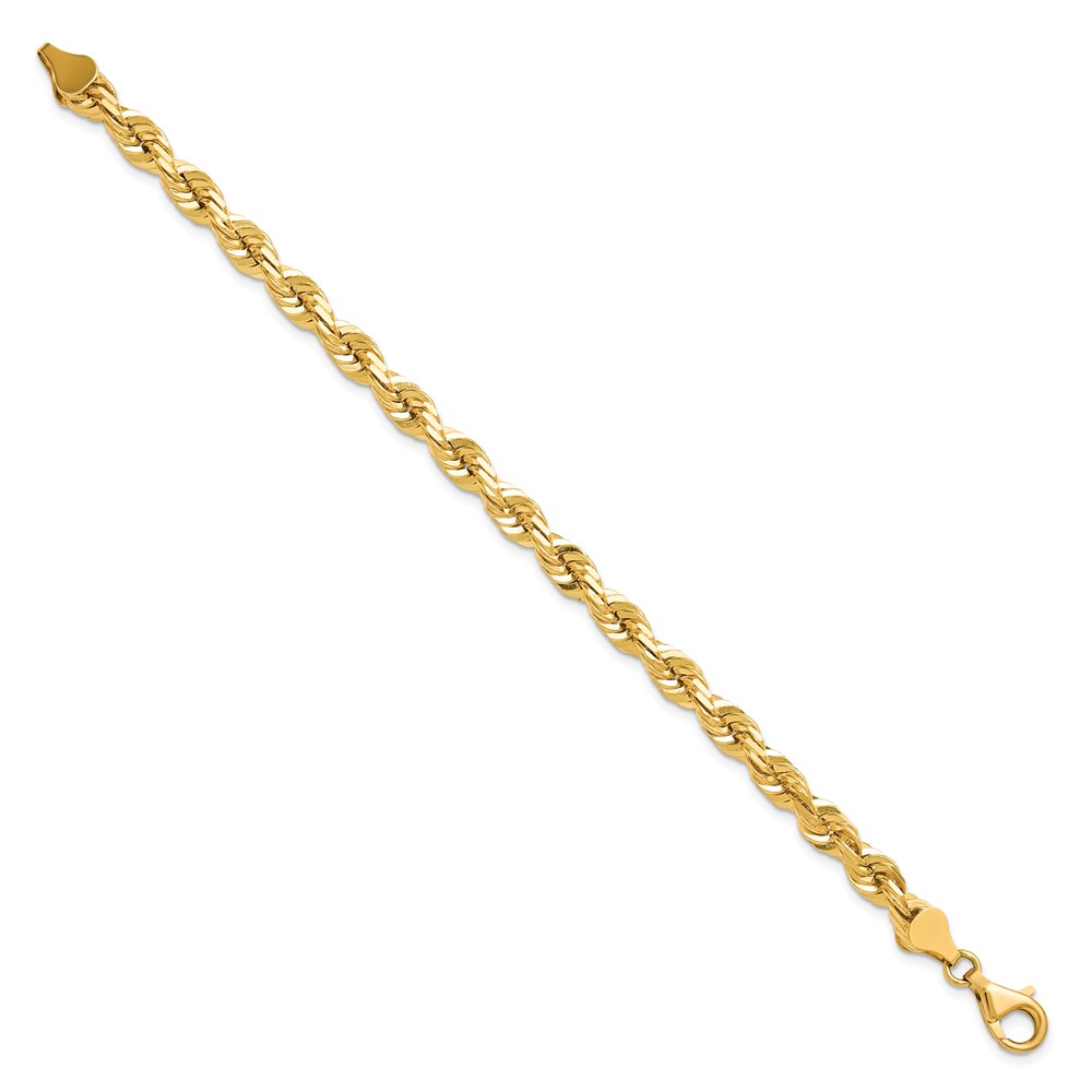 10k 5.5mm Diamond-cut Rope Chain (10K040-7)