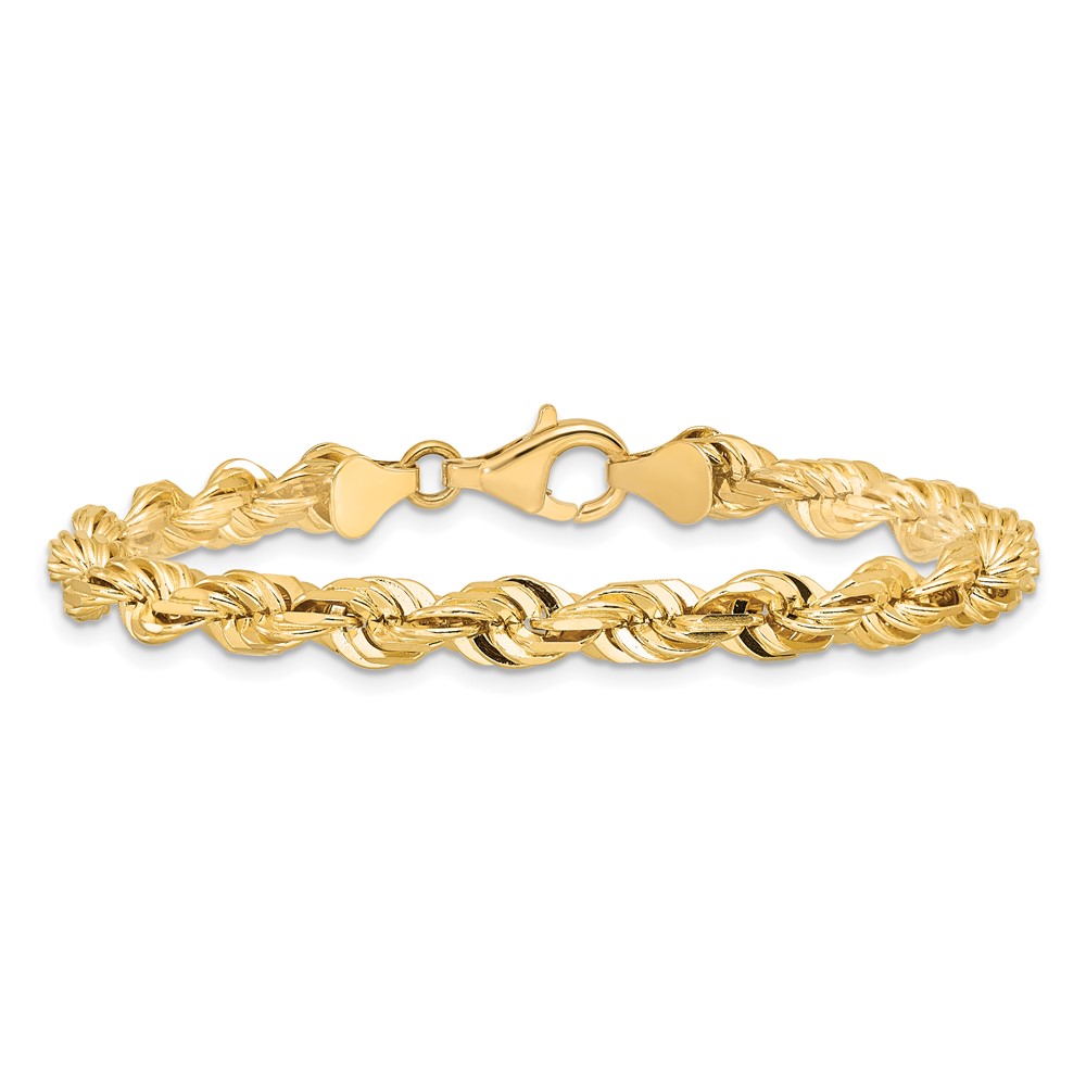 10k 5.5mm Diamond-cut Rope Chain (10K040-7)