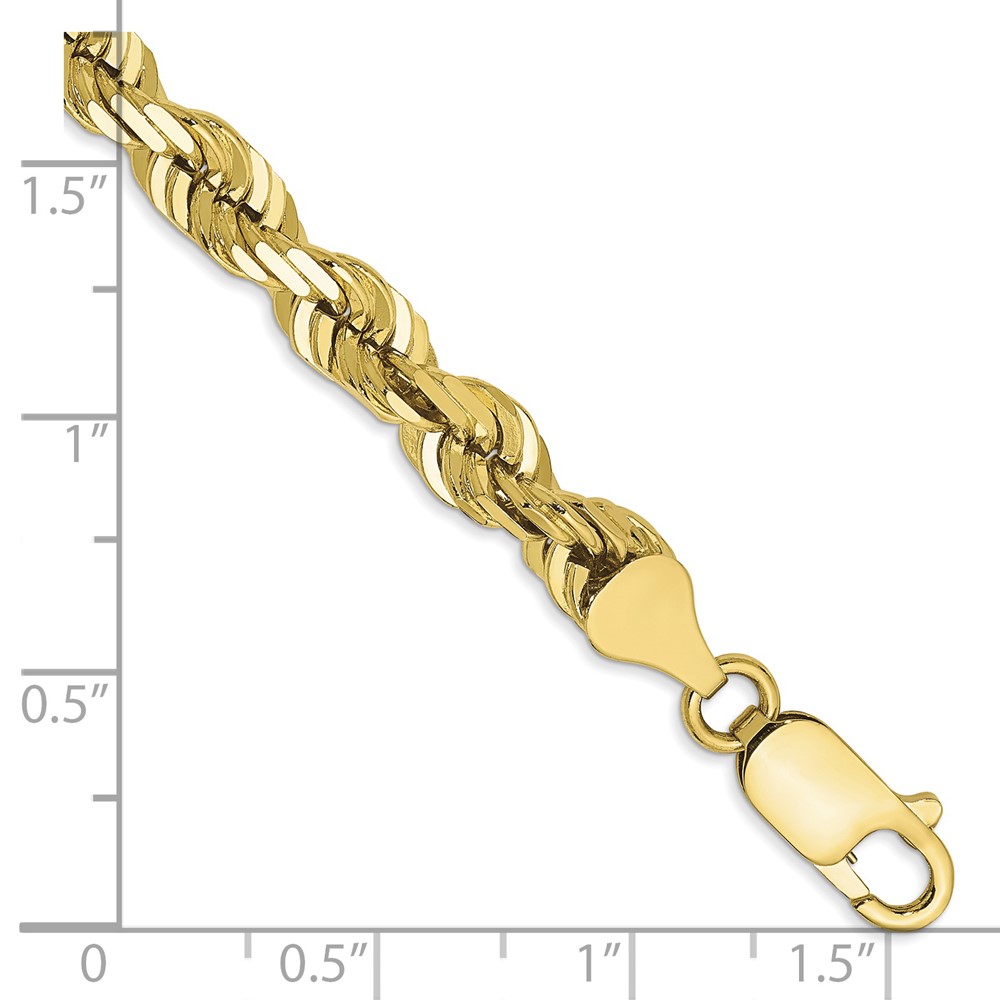 10k 5.5mm Diamond-cut Rope Chain (10K040-7)
