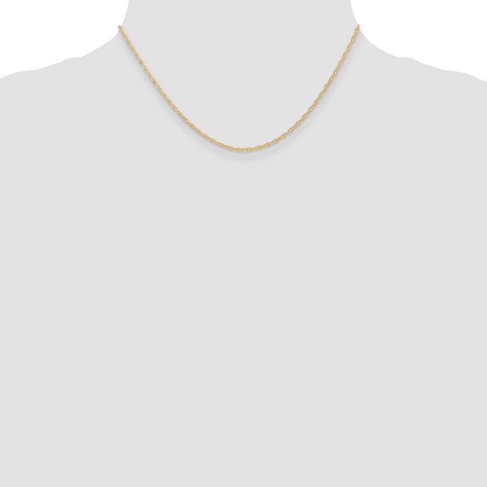 10k 1.35mm Carded Cable Rope Chain (10K10RY-16)