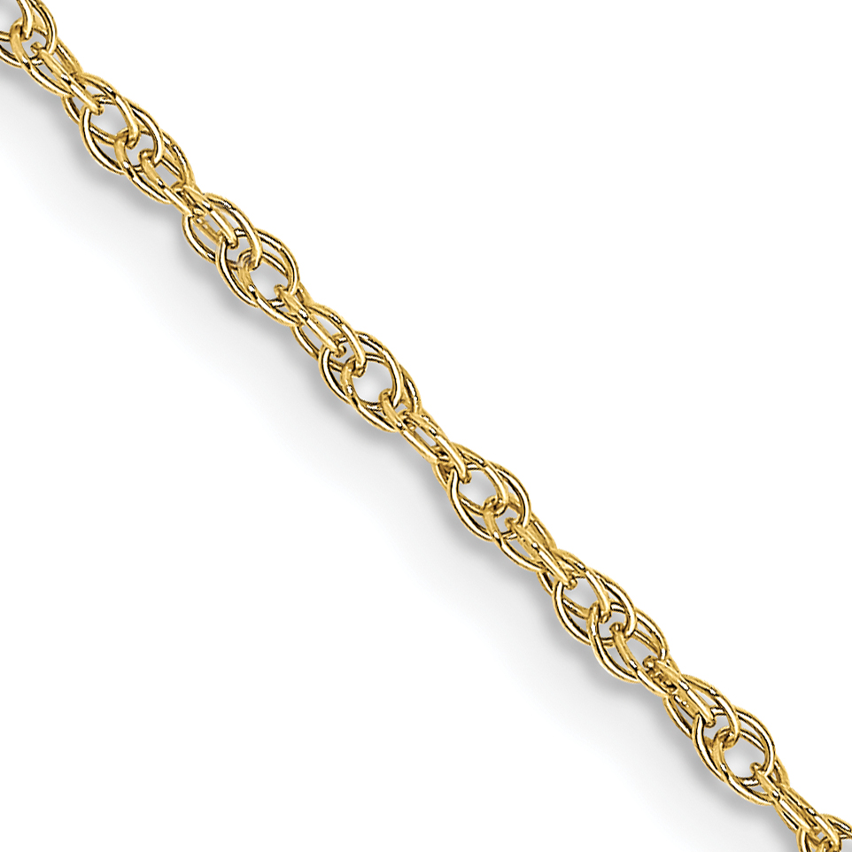 10k 1.35mm Carded Cable Rope Chain (10K10RY-16)