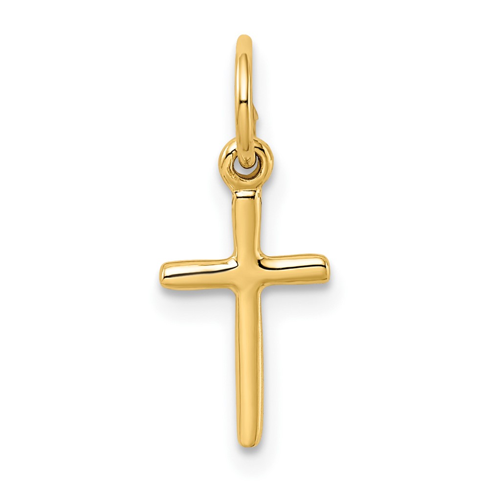 10k Small Cross Charm (10K2280)
