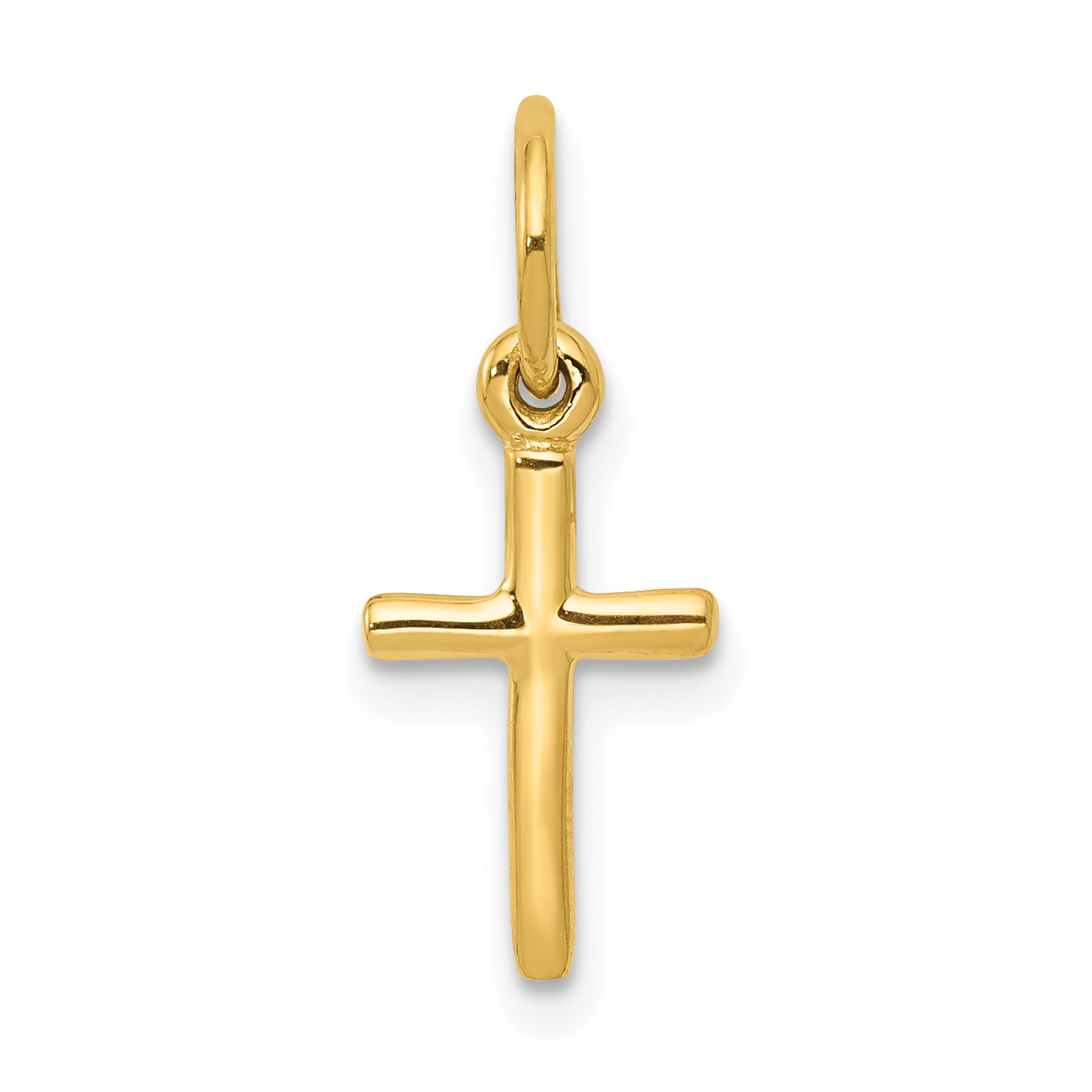10k Small Cross Charm (10K2280)