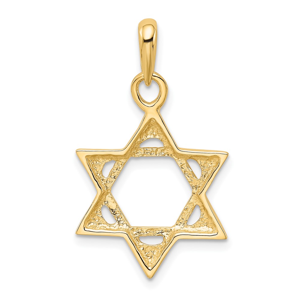 10k Star of David Pendant (10K2298)