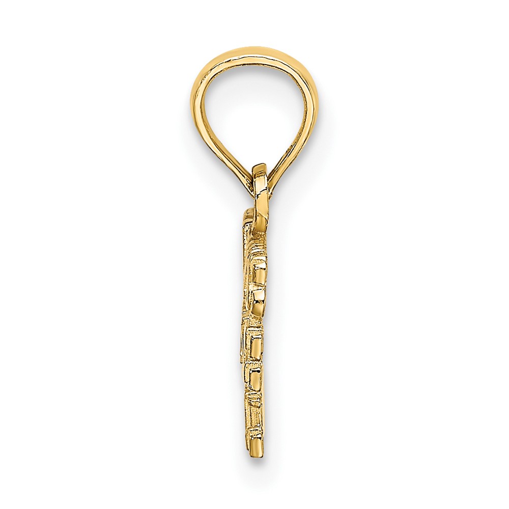 10k DADDYS LITTLE GIRL Charm (10K2699)