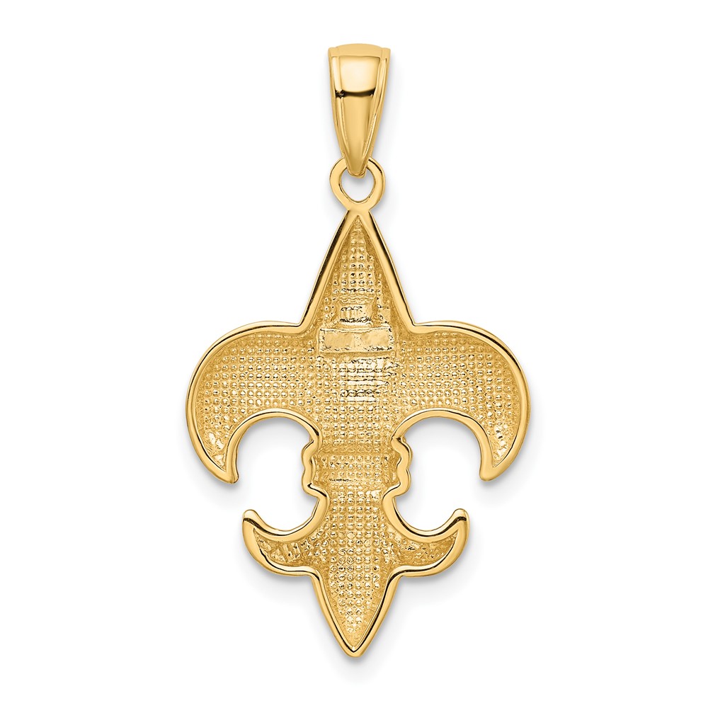 10k Medium Fleur-De-Lis Pendant (10K2760)