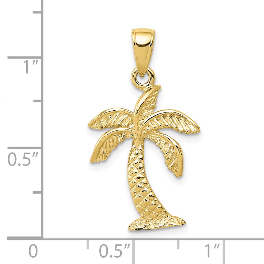 10k Palm Tree Pendant (10K2894)