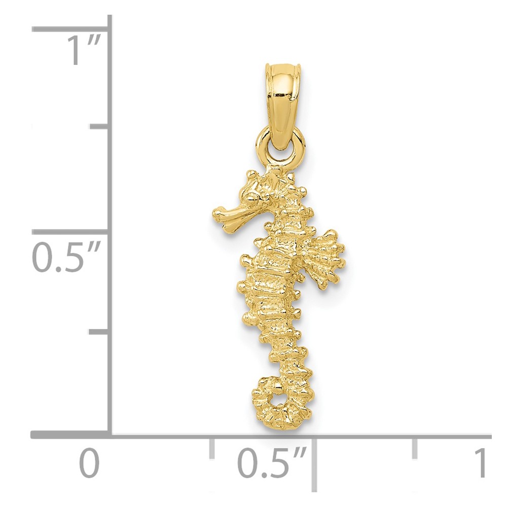 10k Seahorse Pendant (10K2979)