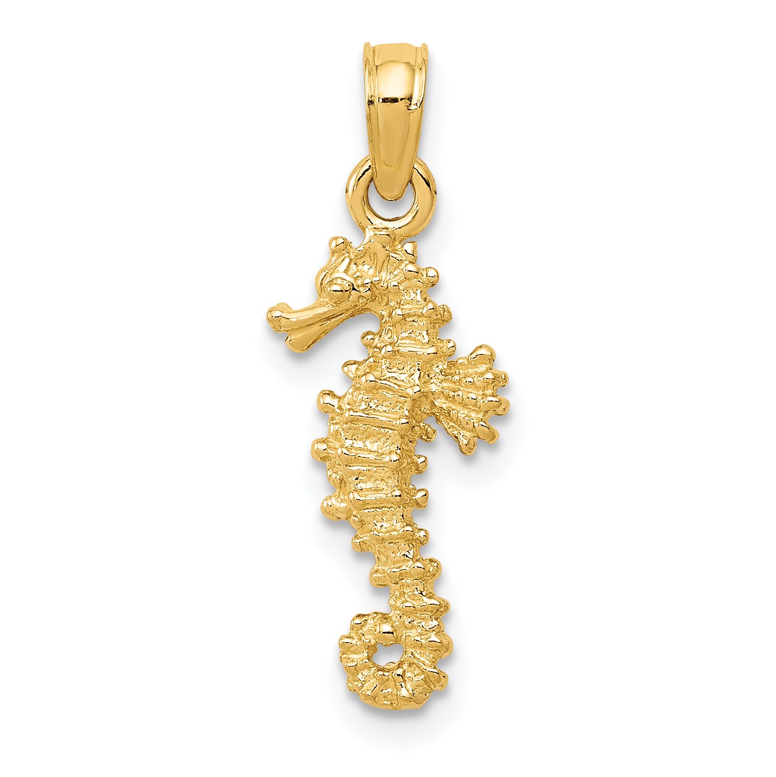 10k Seahorse Pendant (10K2979)
