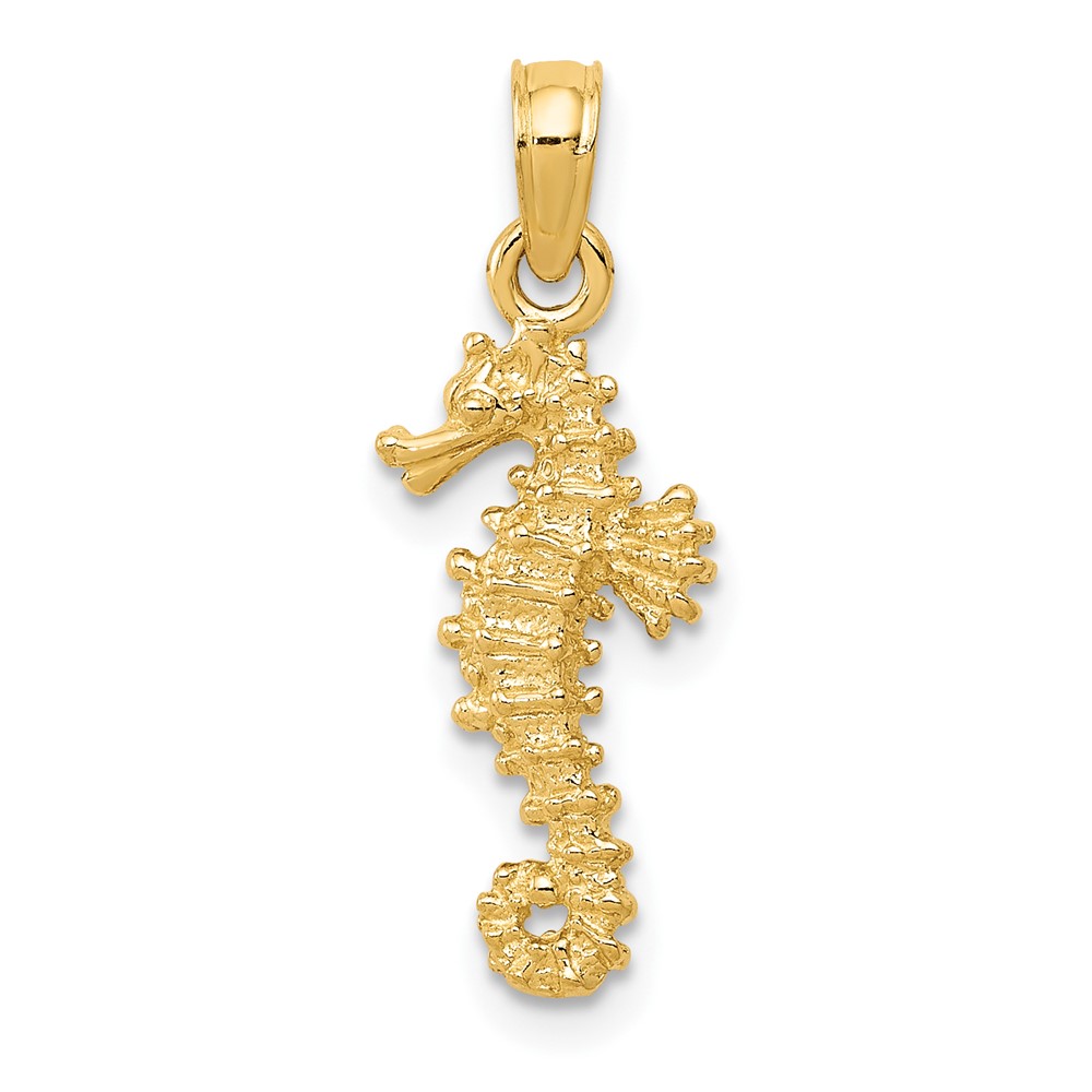 10k Seahorse Pendant (10K2979)