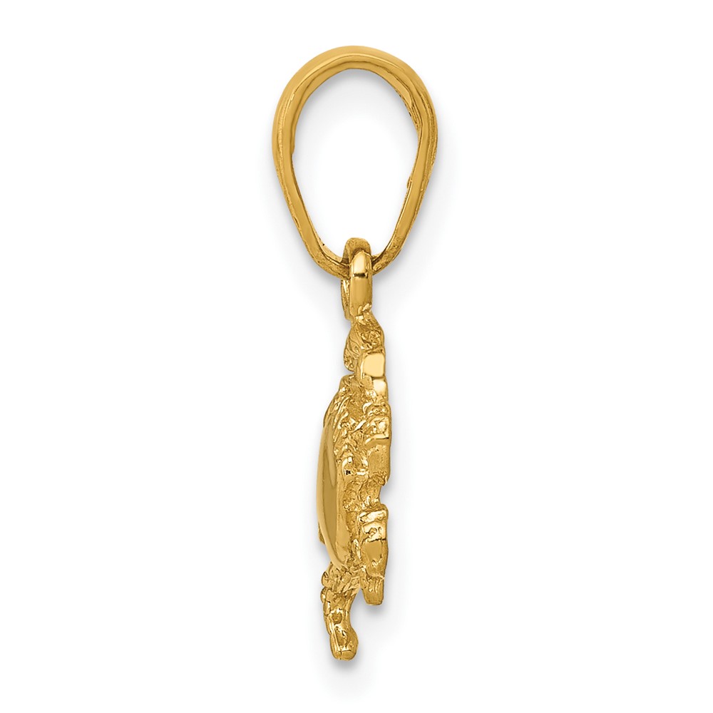 10k Crab Pendant (10K2988)