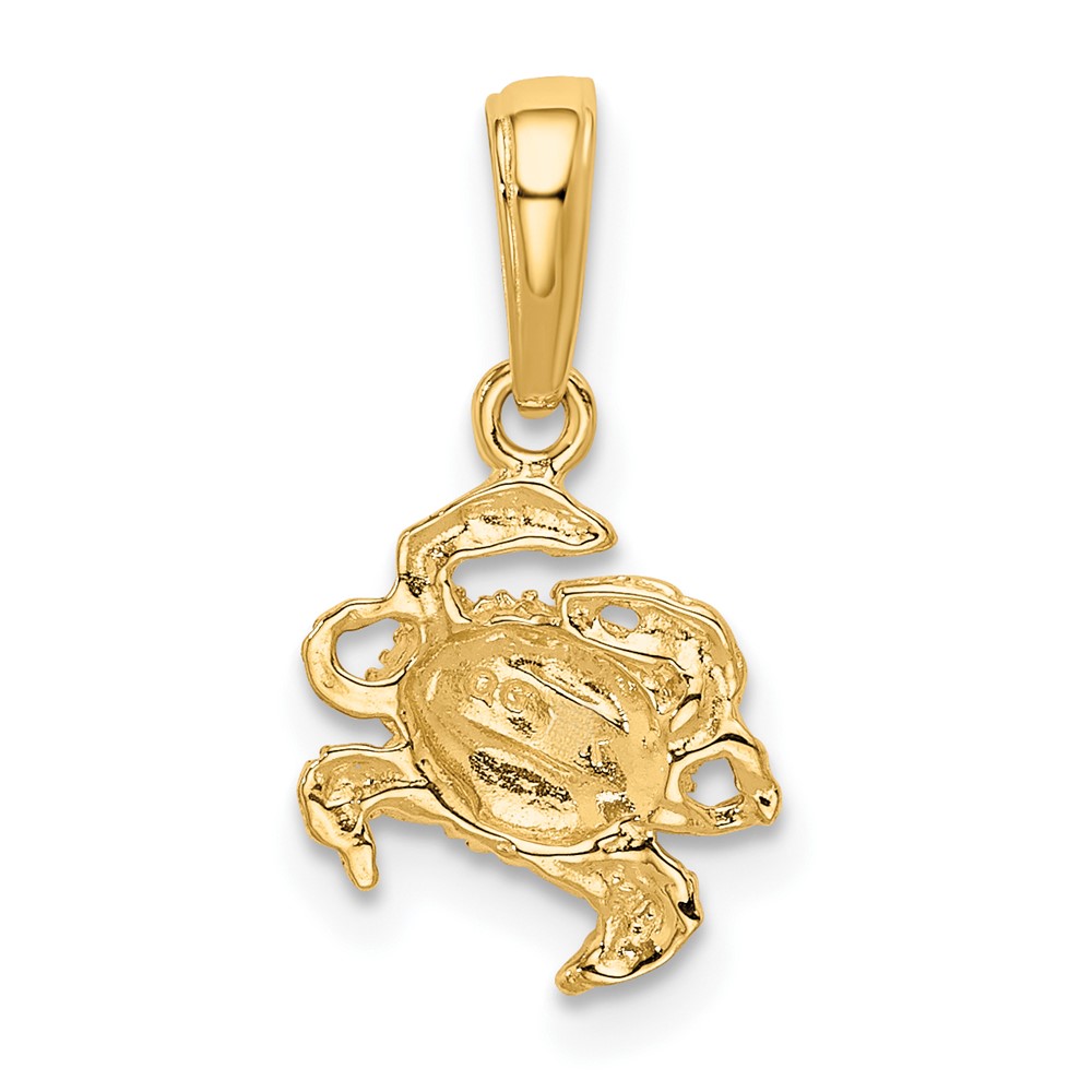 10k Crab Pendant (10K2988)