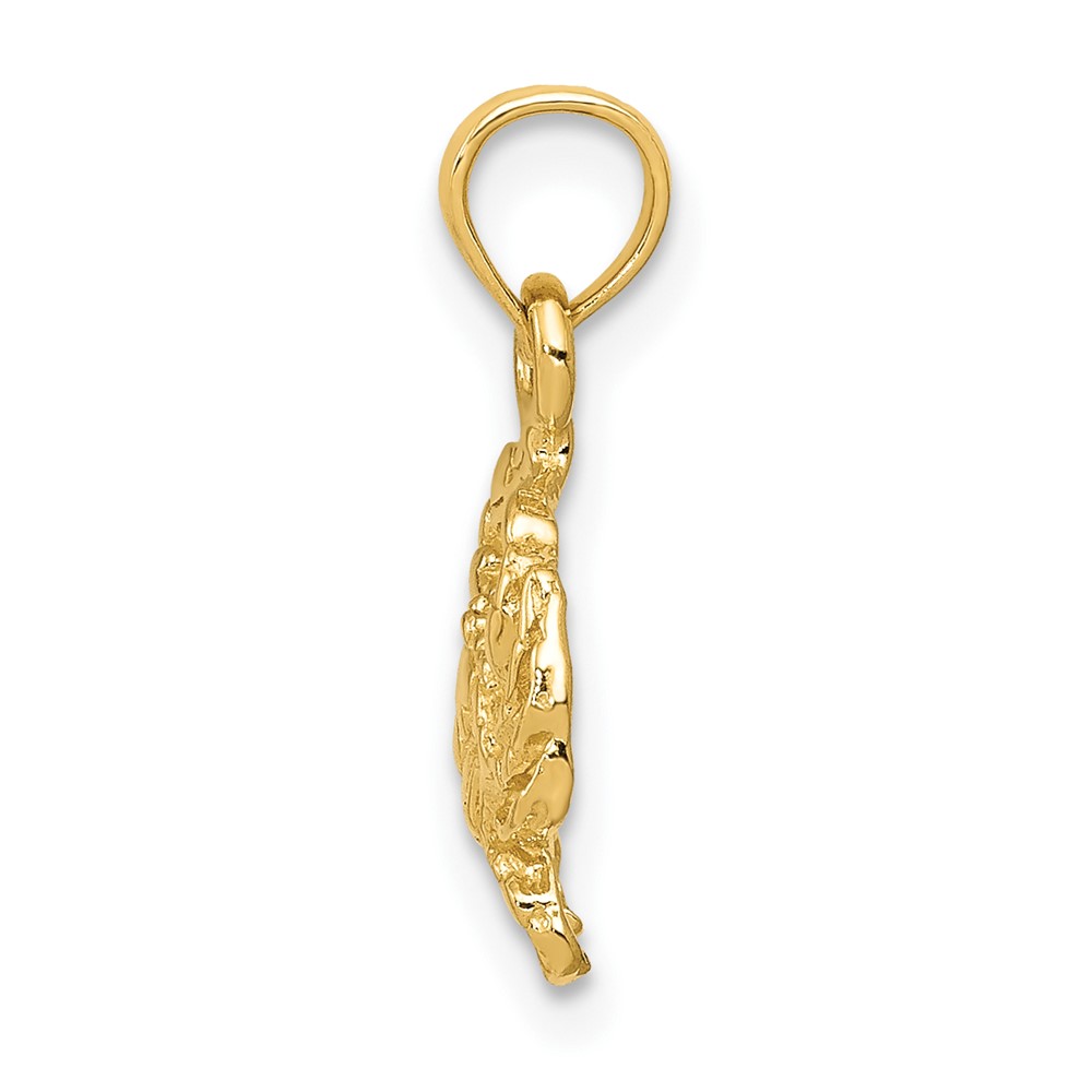 10k Crab Pendant (10K2990)