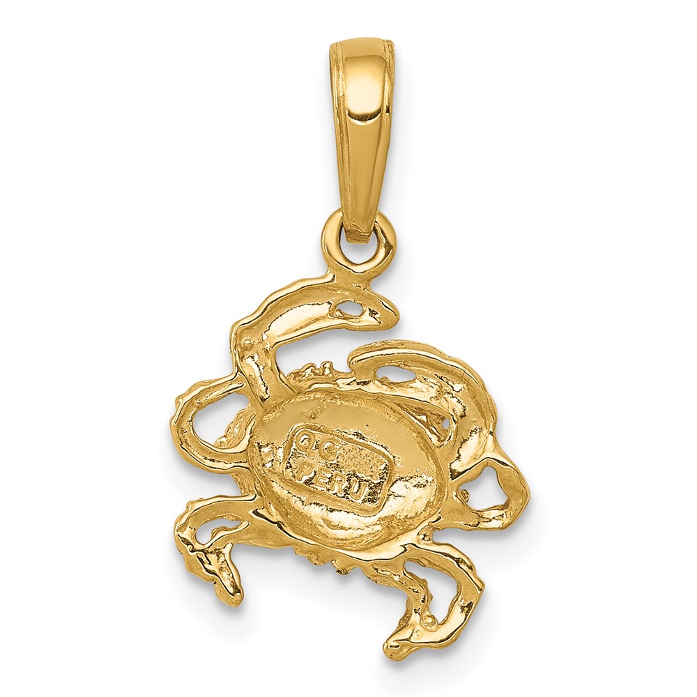 10k Crab Charm (10K2994)