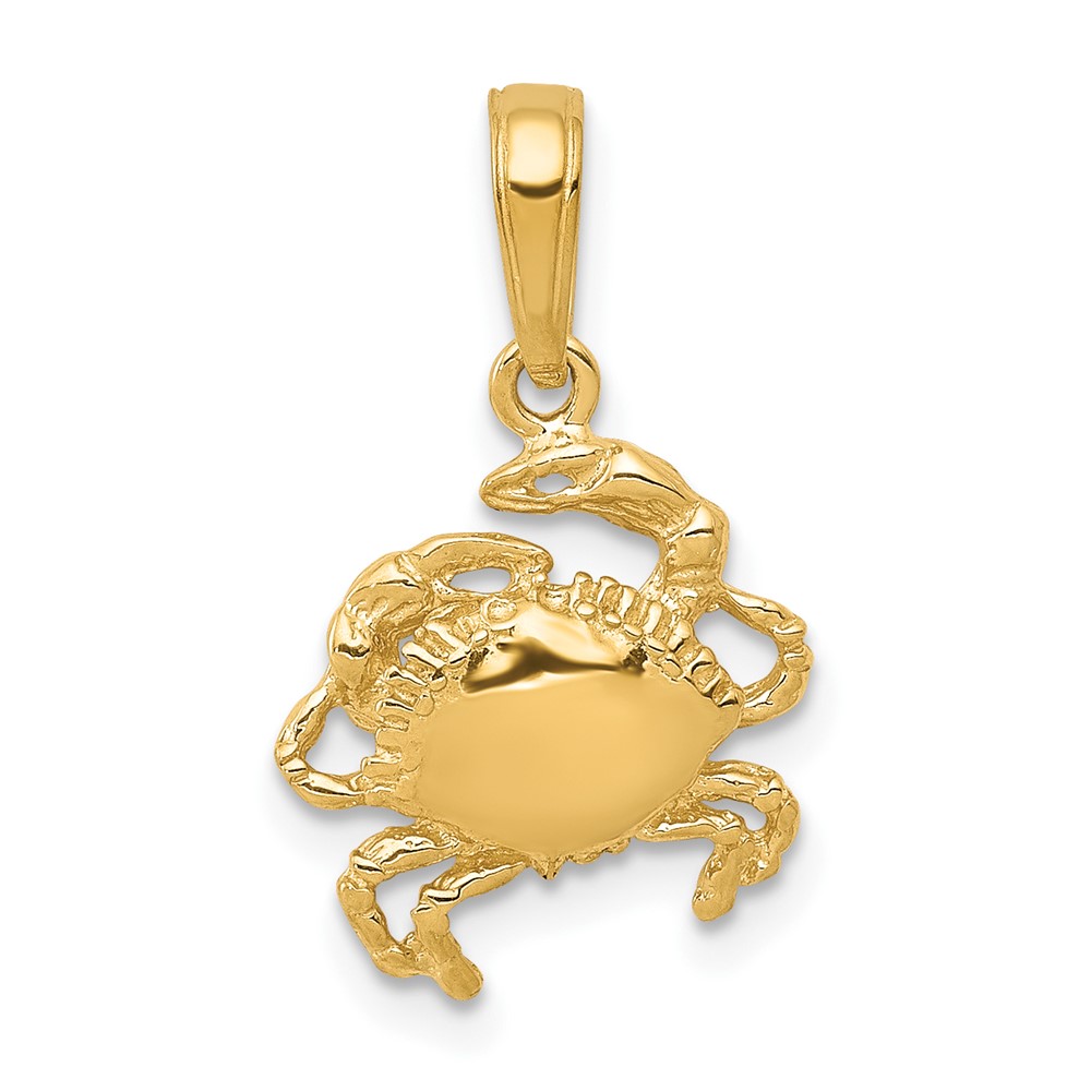 10k Crab Charm (10K2994)