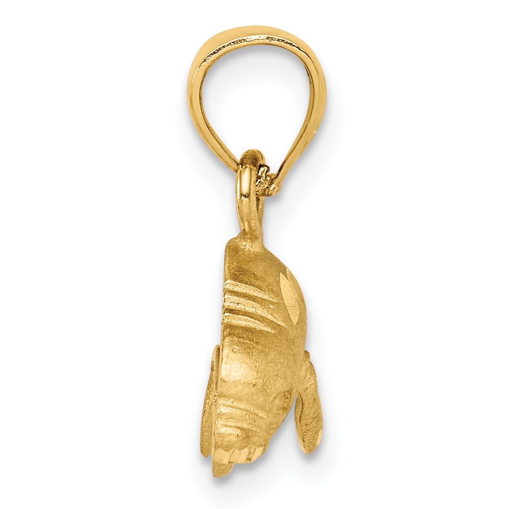 10K Manatee Pendant (10K2996)