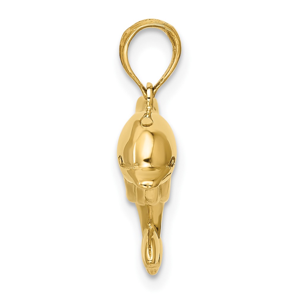 10k Dolphin Pendant (10K3012)