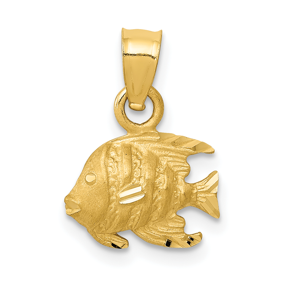 10K Fish Pendant (10K3048)