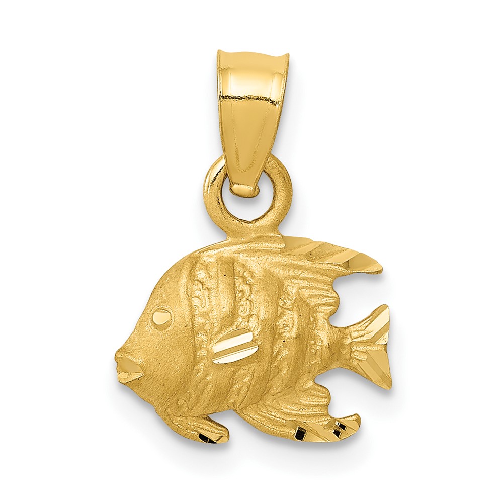 10K Fish Pendant (10K3048)