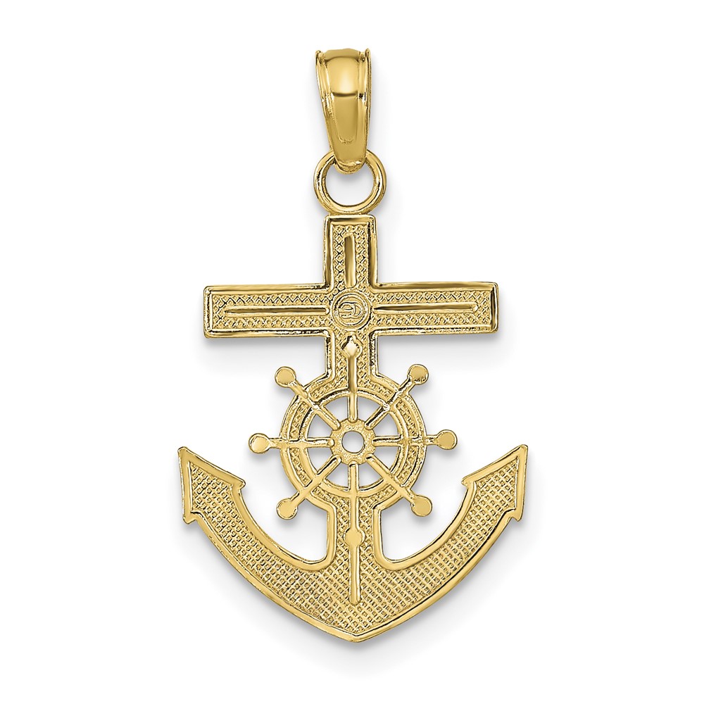 10k Mariner's Cross Pendant (10K3076)