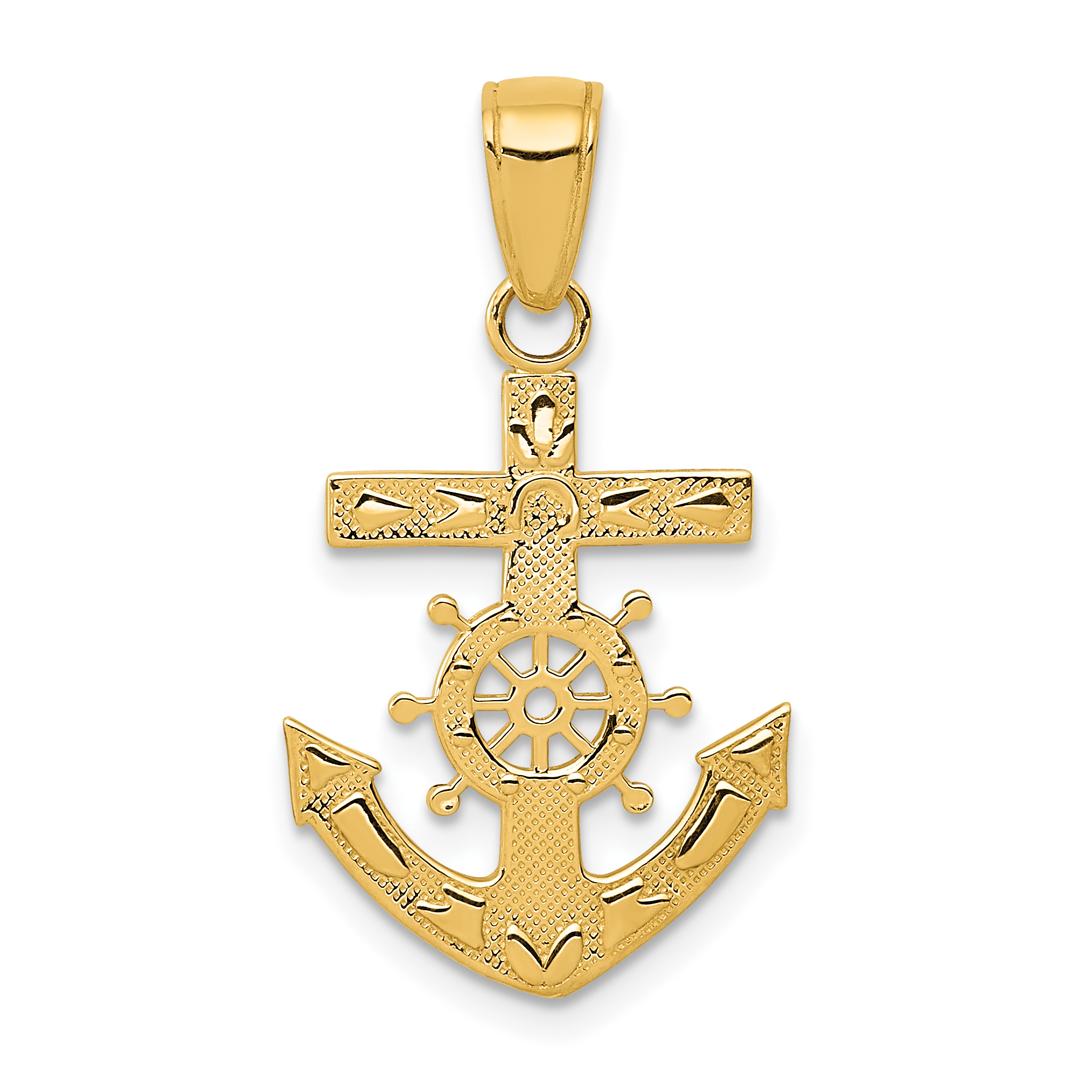 10k Mariner's Cross Pendant (10K3076)