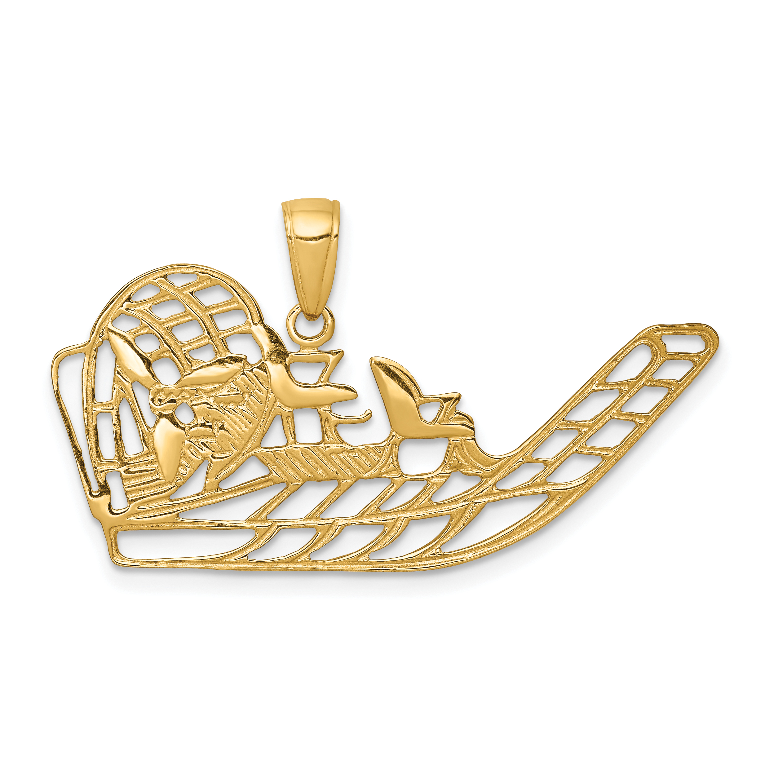 10K Air Boat Pendant (10K3102)