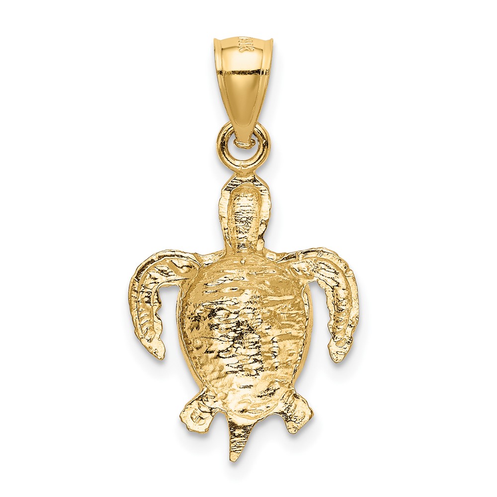 10K Turtle Pendant (10K3301)
