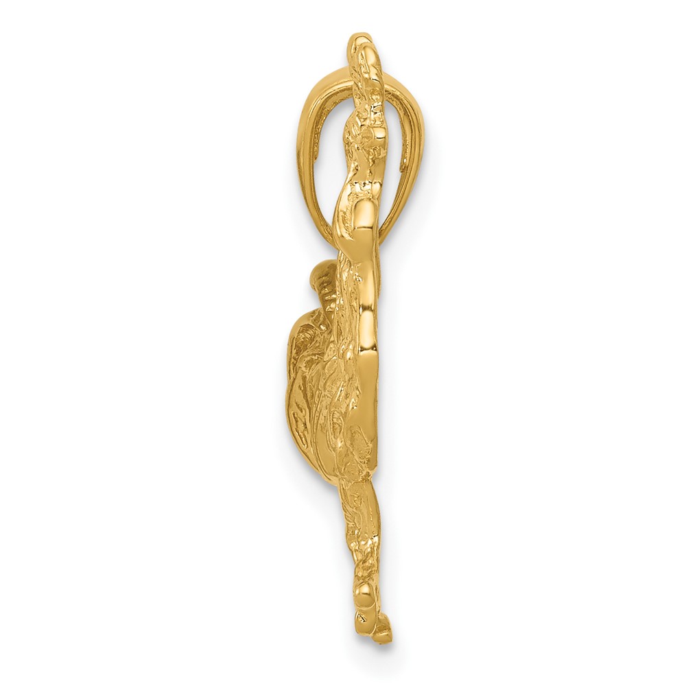 10k Rooster Pendant (10K3324)