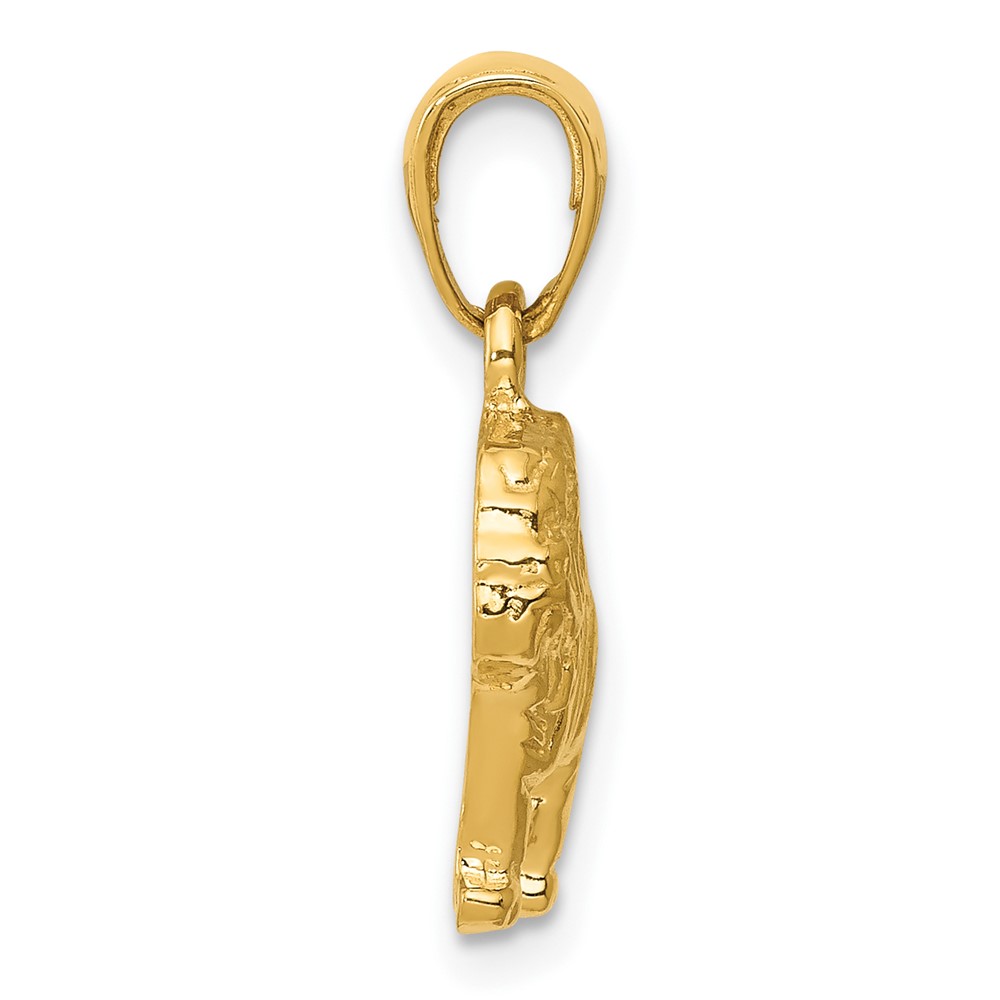 10k Bulldog Pendant (10K3426)