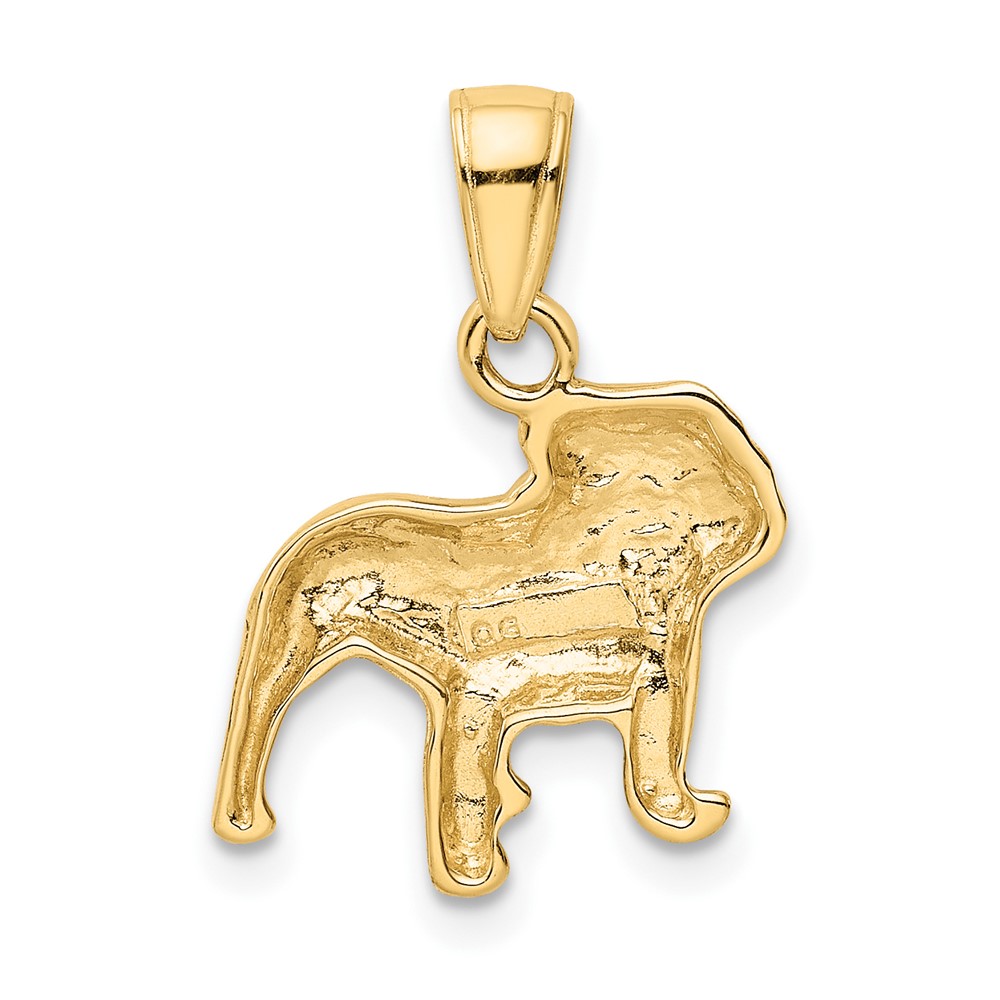 10k Bulldog Pendant (10K3426)
