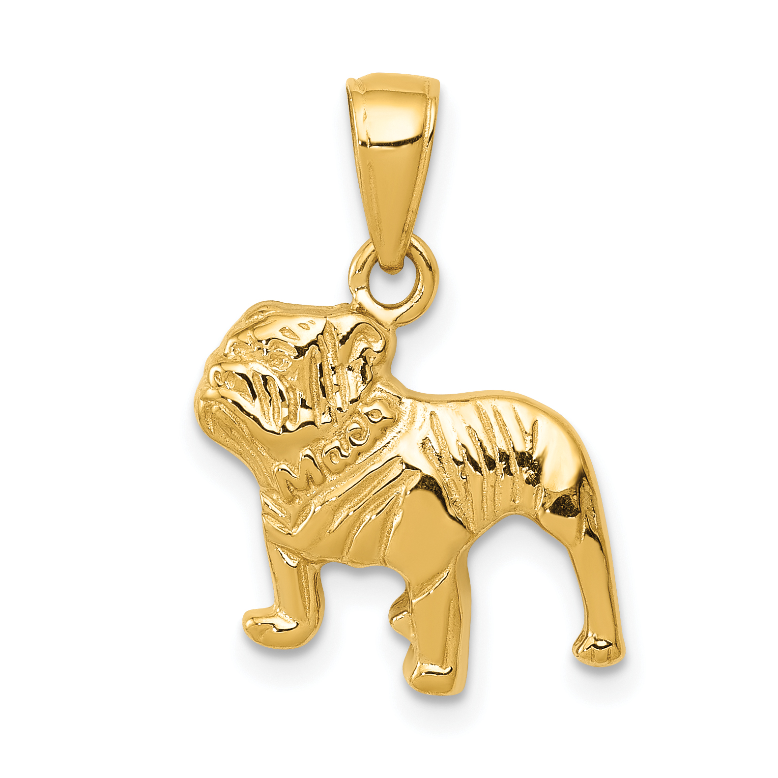 10k Bulldog Pendant (10K3426)