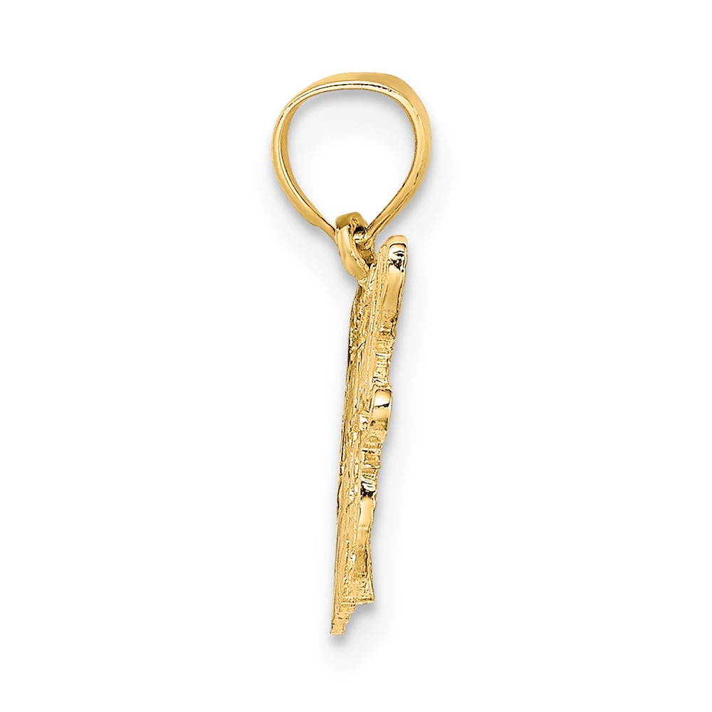 10K FOOTBALL MOM Charm (10K3597)