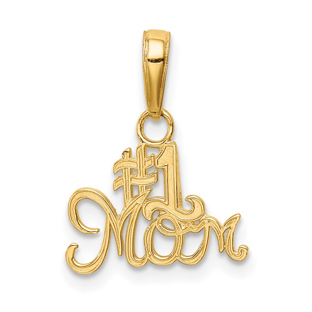 10K #1 MOM Charm (10K4719)