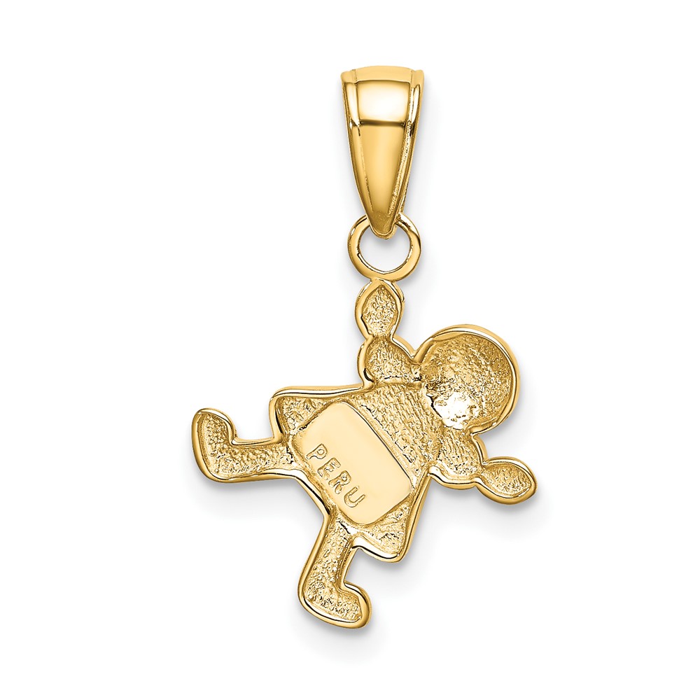 10k Little Girl Charm (10K4760)
