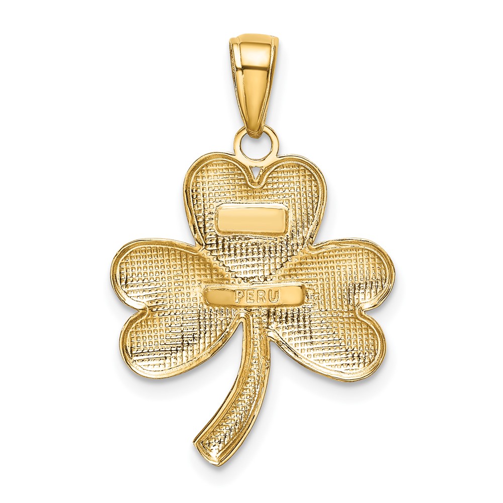 10k Shamrock Charm (10K4778)