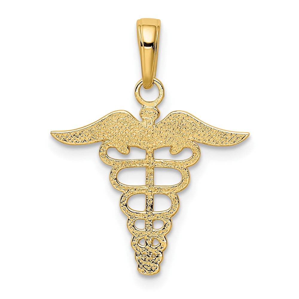 10k Caduceus Pendant (10K4935)
