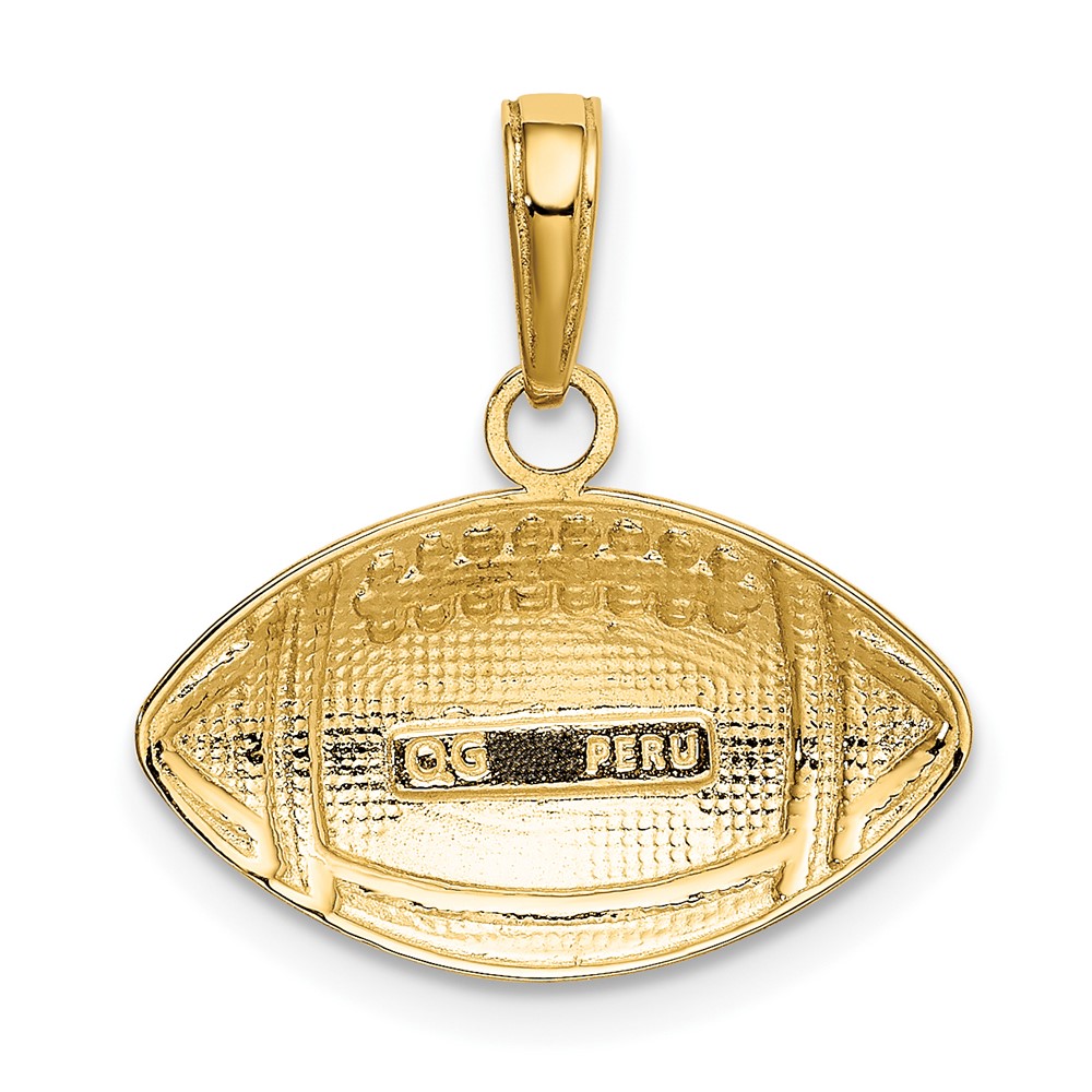 10k Football Pendant (10K4952)