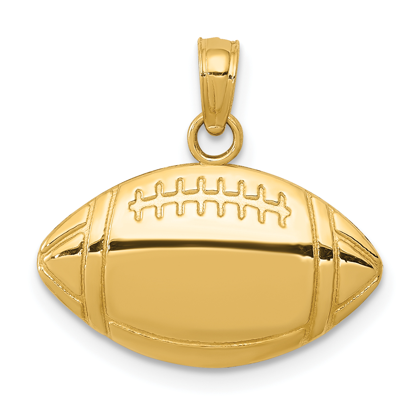 10k Football Pendant (10K4952)