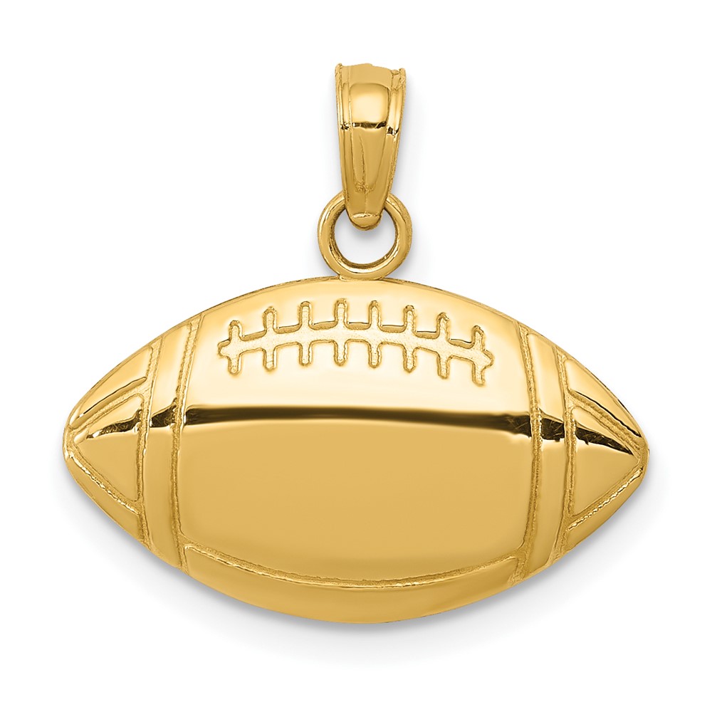 10k Football Pendant (10K4952)