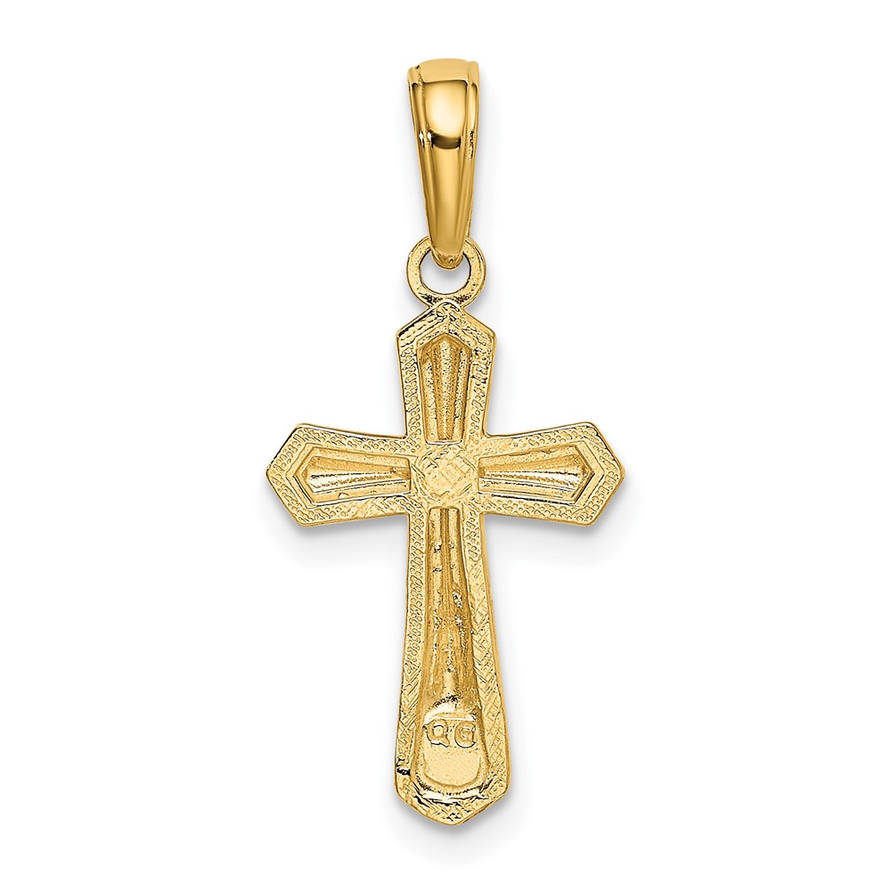 10k Cross Pendant (10K5046)