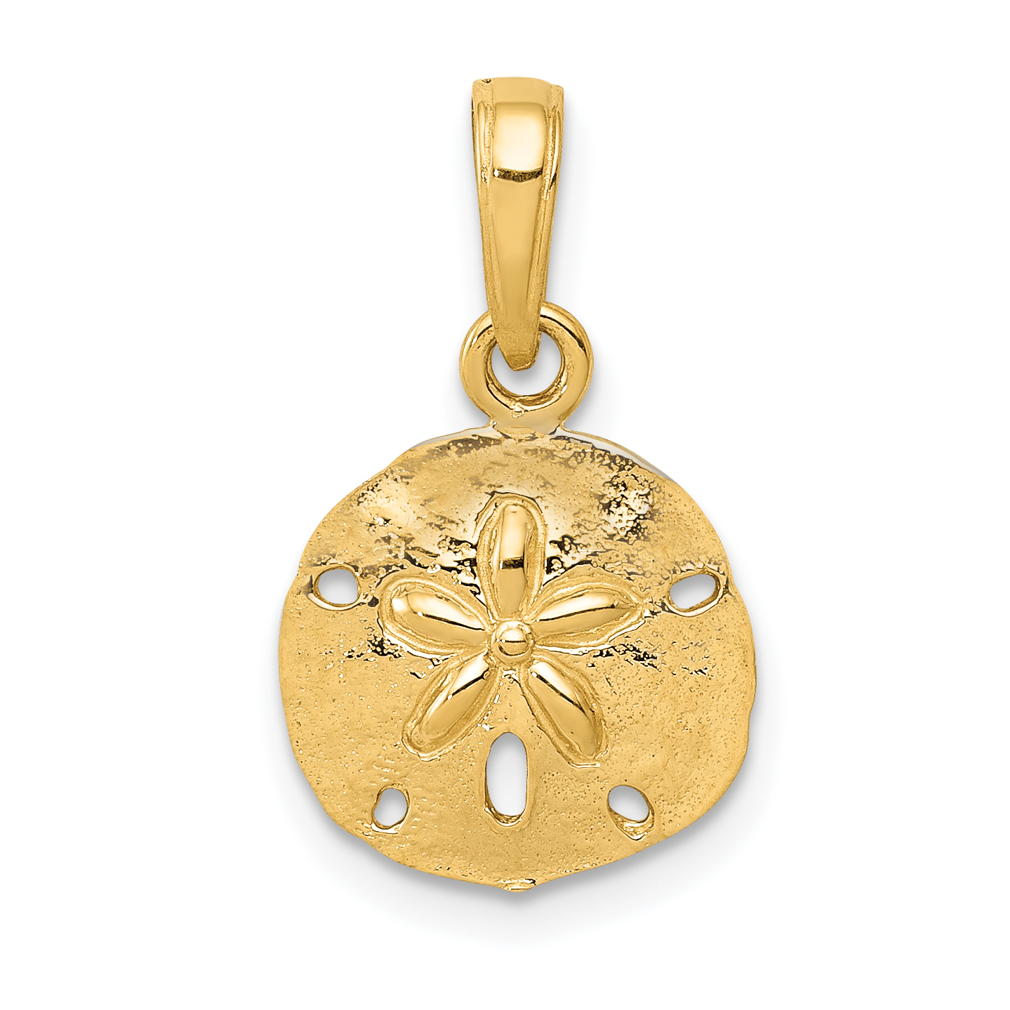 10k Sand Dollar Pendant (10K5379)