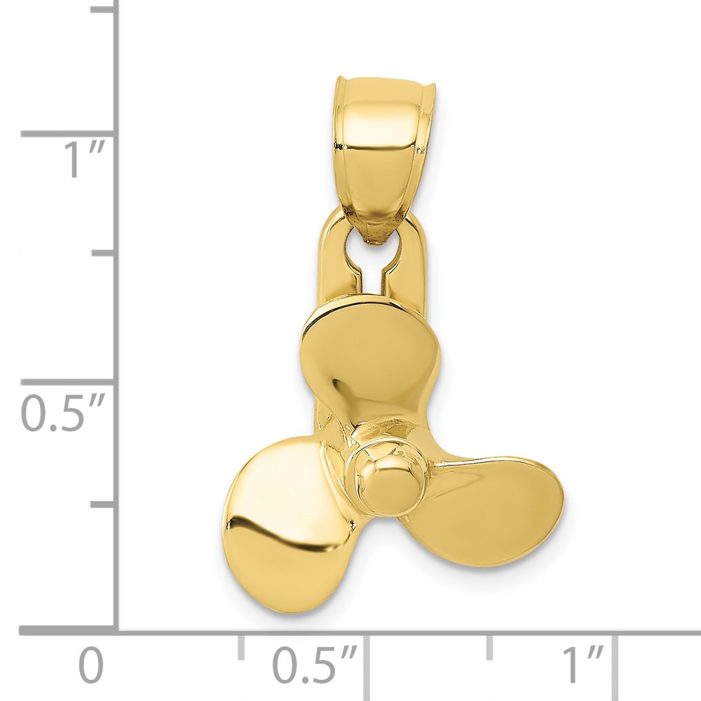 10k 3-D Moveable Blade Propeller Pendant (10K5390)